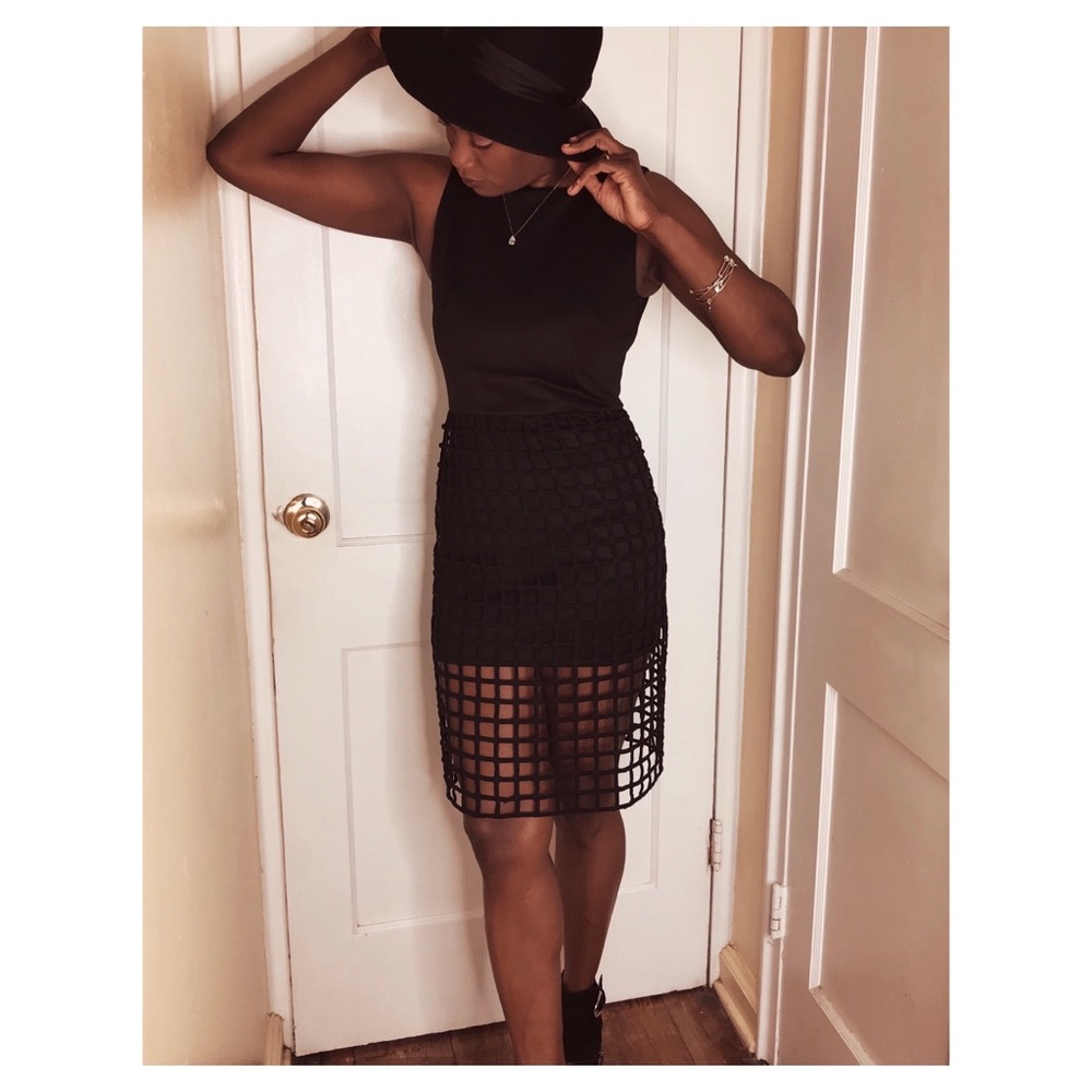 NWOT - J.O.A. Caged Dress